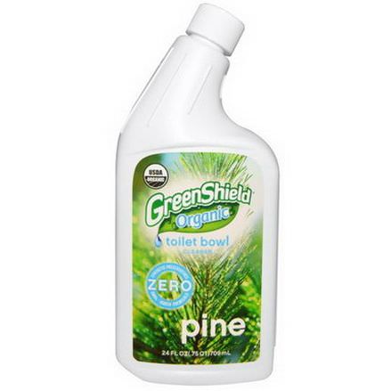 GreenShield Organic, Toilet Bowl Cleaner, Pine 709ml