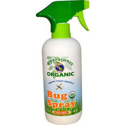 Greenerways, Organic Bug Spray 480ml