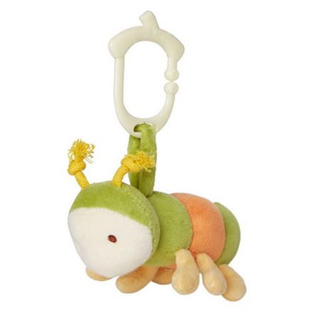 Greenpoint Brands, My Natural, Clip n Go Toy Collection, Secret Garden, Caterpillar, 1 Toy