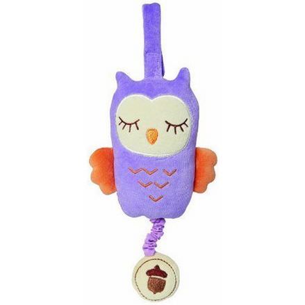 Greenpoint Brands, My Natural, Musical Pull Toy, Purple Owl, 1 Toy