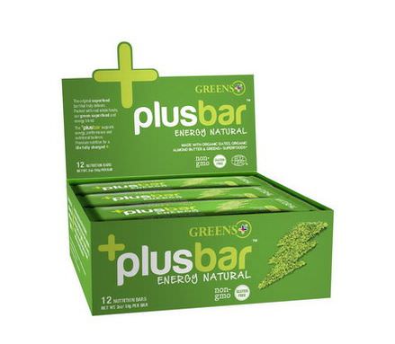 Greens Plus, Energy Natural, 12 Bars 59g Each