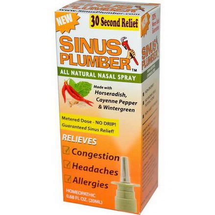 Greensations, Sinus Plumber, All Natural Nasal Spray 20ml