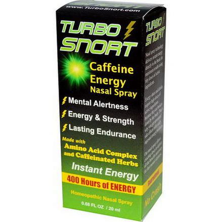 Greensations, Turbo Snort, Caffeine Energy Nasal Spray 20ml