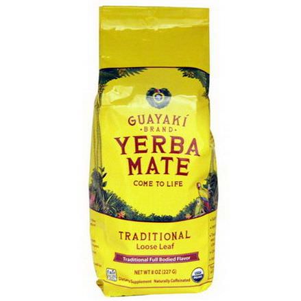 Guayaki, Yerba Mate, Traditional Loose Leaf 227g