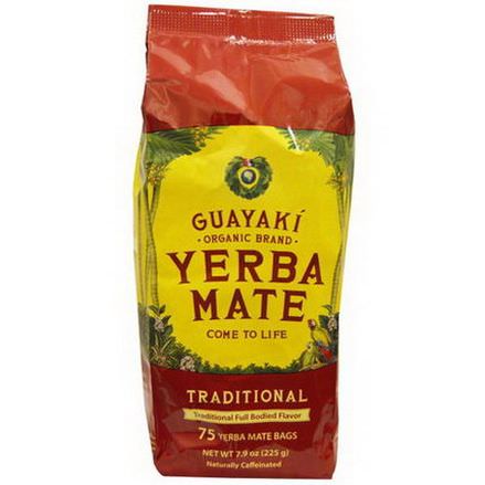 Guayaki, Traditional, Yerba Mate, 75 Tea Bags 225g