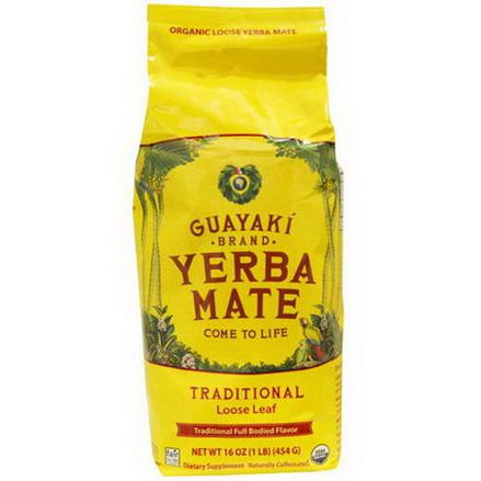 Guayaki, Yerba Mate, Loose Leaf Tea 454g