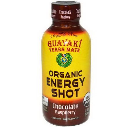 Guayaki, Yerba Mate, Organic Energy Shot, Chocolate Raspberry 59ml
