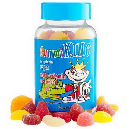 Gummi King, Multi-Vitamin&Mineral, For Kids, 60 Gummies
