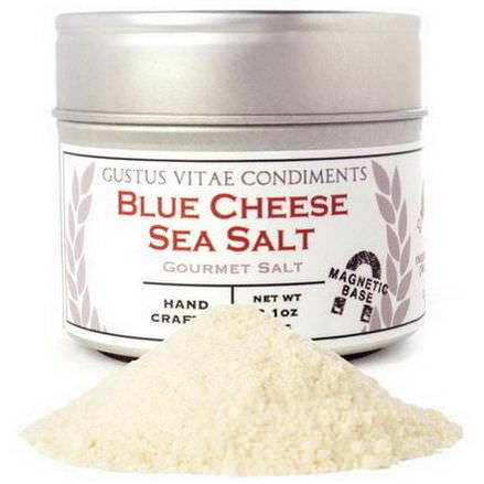 Gustus Vitae, Condiments, Gourmet Salt, Blue Cheese Sea Salt 87g