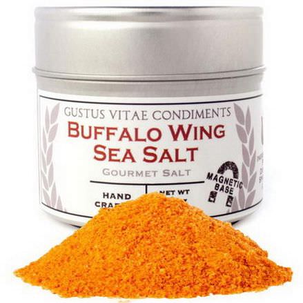 Gustus Vitae, Condiments, Gourmet Salt, Buffalo Wing Sea Salt 87g