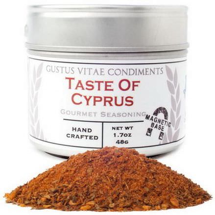 Gustus Vitae, Condiments, Gourmet Seasoning, Taste of Cyprus 48g