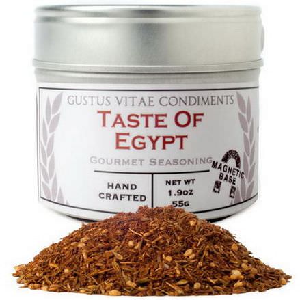 Gustus Vitae, Condiments, Gourmet Seasoning, Taste of Egypt 55g