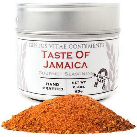 Gustus Vitae, Condiments, Gourmet Seasoning, Taste of Jamaica 65g