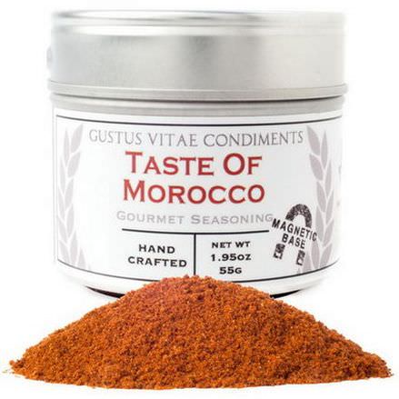 Gustus Vitae, Condiments, Gourmet Seasoning, Taste of Morocco 55g