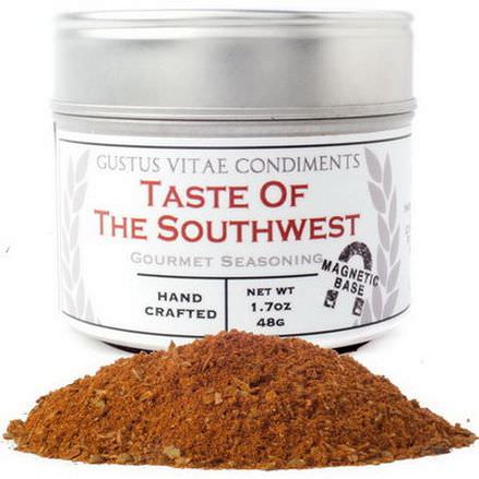 Gustus Vitae, Condiments, Gourmet Seasoning, Taste of The Southwest 48g
