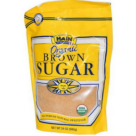 Hain Pure Foods, Organic Brown Sugar 680g