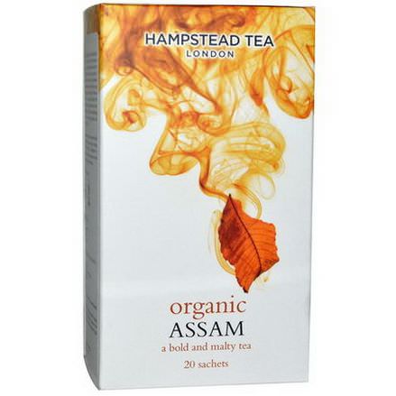 Hampstead Tea, Organic, Assam Tea, 20 Sachets 40g