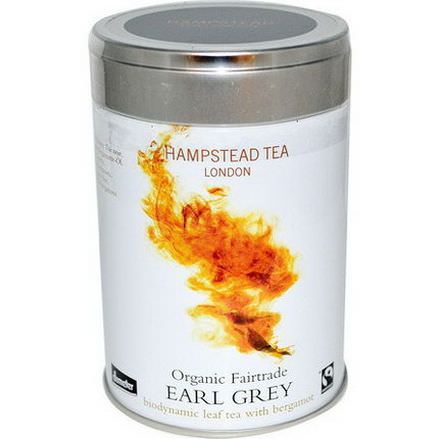 Hampstead Tea, Organic Fairtrade, Earl Grey 100g