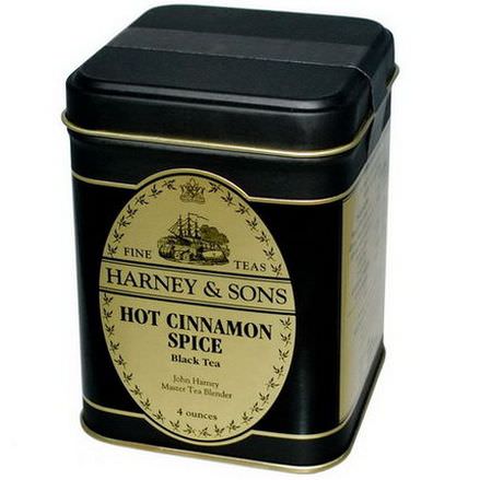 Harney&Sons, Black Tea, Hot Cinnamon Spice, 4 oz