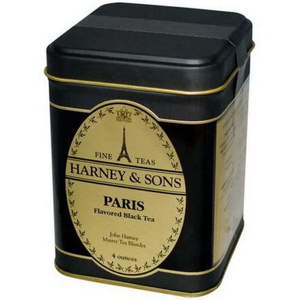 Harney&Sons, Black Tea, Paris Flavored, 4 oz