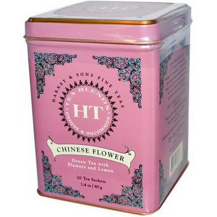 Harney&Sons, Chinese Flower, 20 Tea Sachets 40g