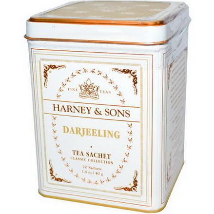 Harney&Sons, Darjeeling, 20 Tea Sachets 40g