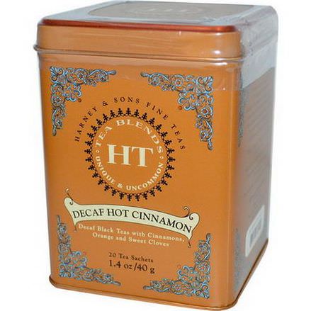 Harney&Sons, Decaf Hot Cinnamon Tea, 20 Tea Sachets 40g