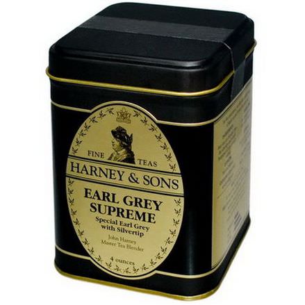 Harney&Sons, Earl Grey Supreme Tea, 4 oz