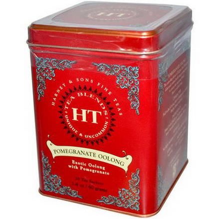 Harney&Sons, Fine Teas, Pomegranate Oolong, 20 Tea Sachets 40g