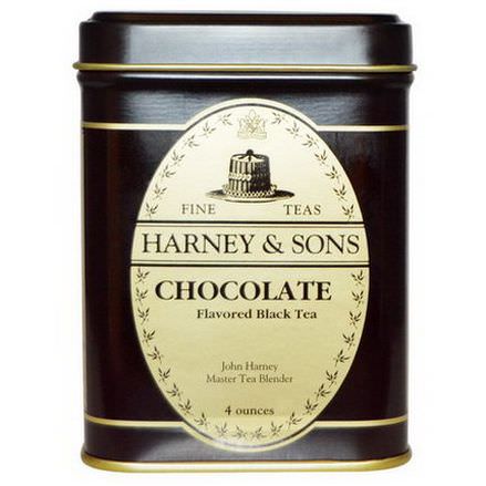 Harney&Sons, Flavored Black Tea, Chocolate, 4 oz