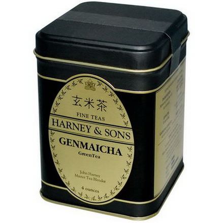 Harney&Sons, Genmaicha Green Tea, 4 oz
