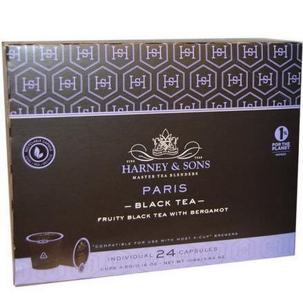 Harney&Sons, Paris, Black Tea, 24 K-Cups 4.5g Each