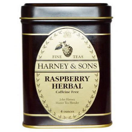 Harney&Sons, Raspberry Herbal Tea, Caffeine Free, 4 oz