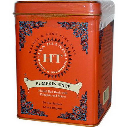 Harney&Sons, Tea Blends, Pumpkin Spice, 20 Tea Sachets 40g