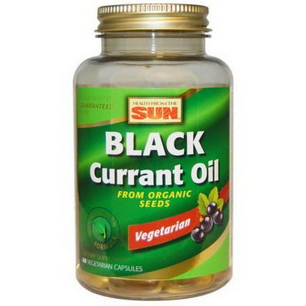 Health From The Sun, Black Currant Oil, Vegetarian, 60 Veggie Caps