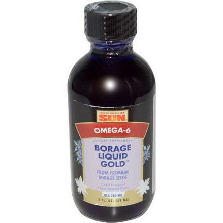 Health From The Sun, Borage Liquid Gold 59ml