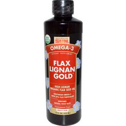 Health From The Sun, Flax Lignan Gold 473ml