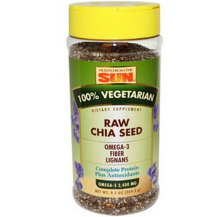 Health From The Sun, Raw Chia Seed 269.3g