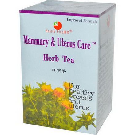 Health King, Mammary&Uterus Care Herb Tea, 20 Tea Bags 36g
