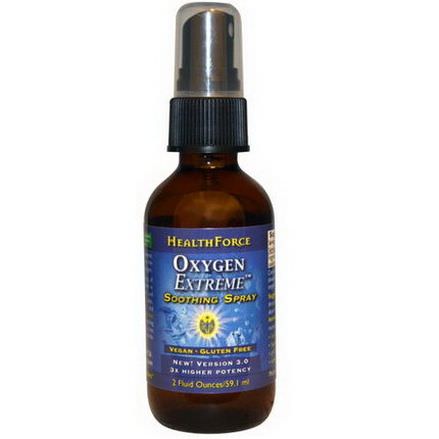 HealthForce Nutritionals, Oxygen Extreme, Soothing Spray 59.1ml