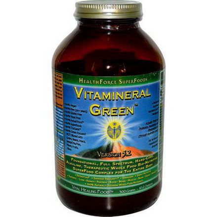 HealthForce Nutritionals, Vitamineral Green, Version 5.2 300g