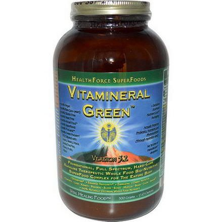 HealthForce Nutritionals, Vitamineral Green, Version 5.2 500g