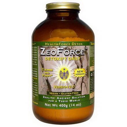 HealthForce Nutritionals, ZeoForce, Detoxify Daily 400g
