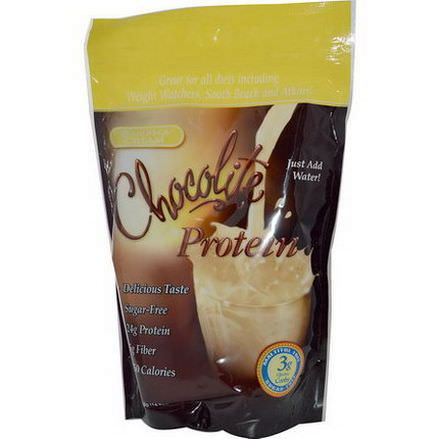 HealthSmart Foods, Inc. Chocolite Protein, Banana Cream 418g