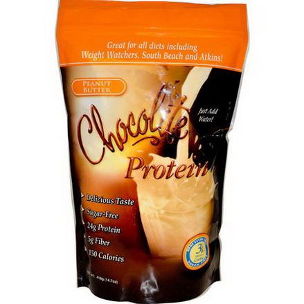HealthSmart Foods, Inc. Chocolite Protein, Peanut Butter 418g