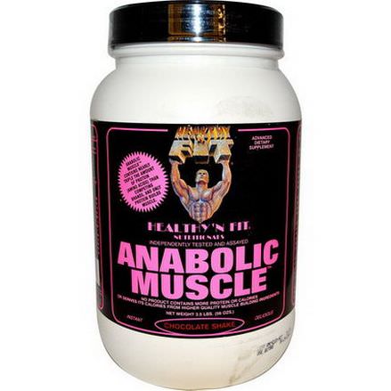 Healthy N Fit, Anabolic Muscle, Chocolate Shake 56 oz