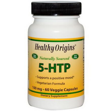 Healthy Origins, 5-HTP, 100mg, 60 Veggie Caps