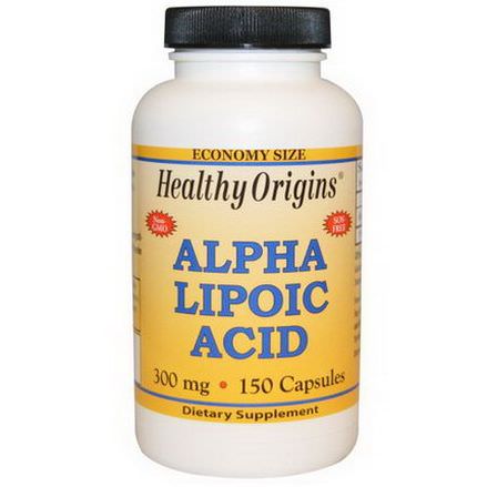 Healthy Origins, Alpha Lipoic Acid, 300mg, 150 Capsules