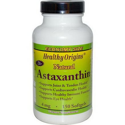 Healthy Origins, Astaxanthin, 4mg, 150 Softgels