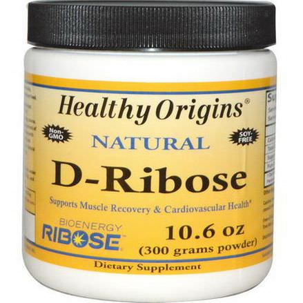 Healthy Origins, D-Ribose Powder 300g